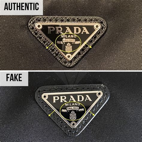 how to tell a fake prada|authentic prada purse.